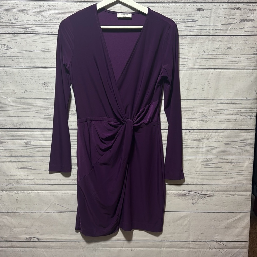 Babaton Jeff Dress Mini Longsleeve Twist Front Dress